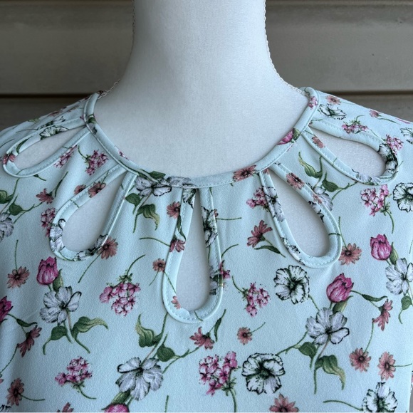 •Gabby Skye• Floral Sleeveless A-Line Dress - Size 12 - Picture 3 of 10